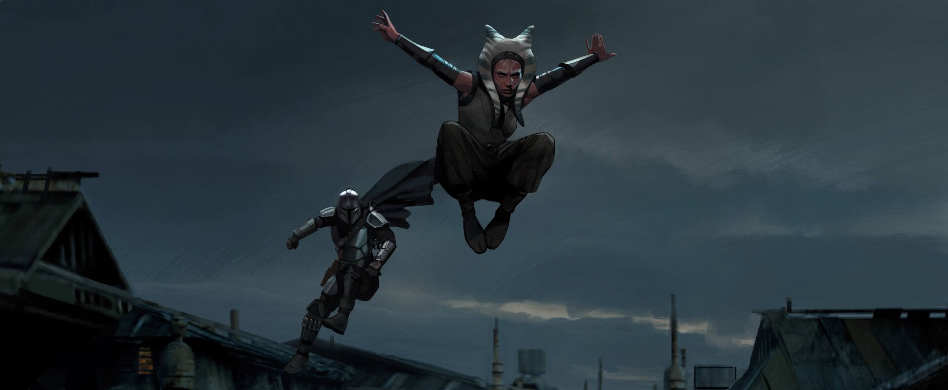 Art by Brian Matyas. From The Art of Star Wars: The Mandalorian (Season Two) courtesy of Lucasfilm