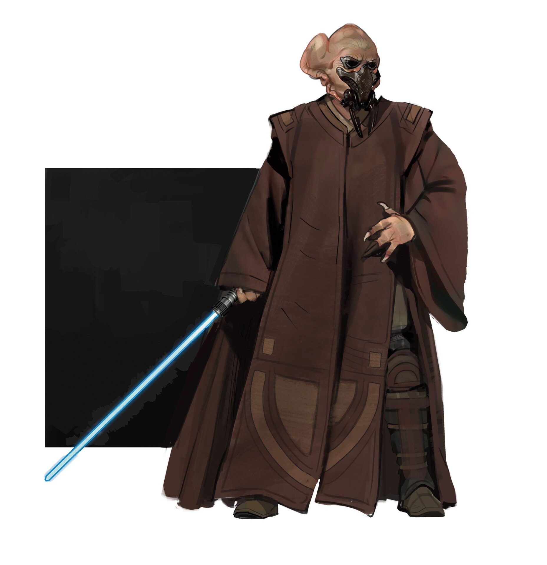 Art by Brian Matyas. From The Art of Star Wars: The Mandalorian (Season Two) courtesy of Lucasfilm