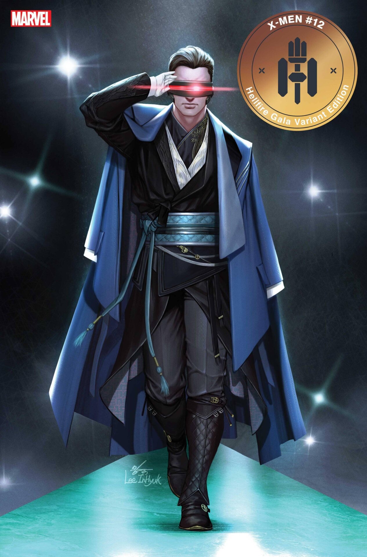 X-Men #12 Hellfire Gala variant cover by Inhyuk Lee