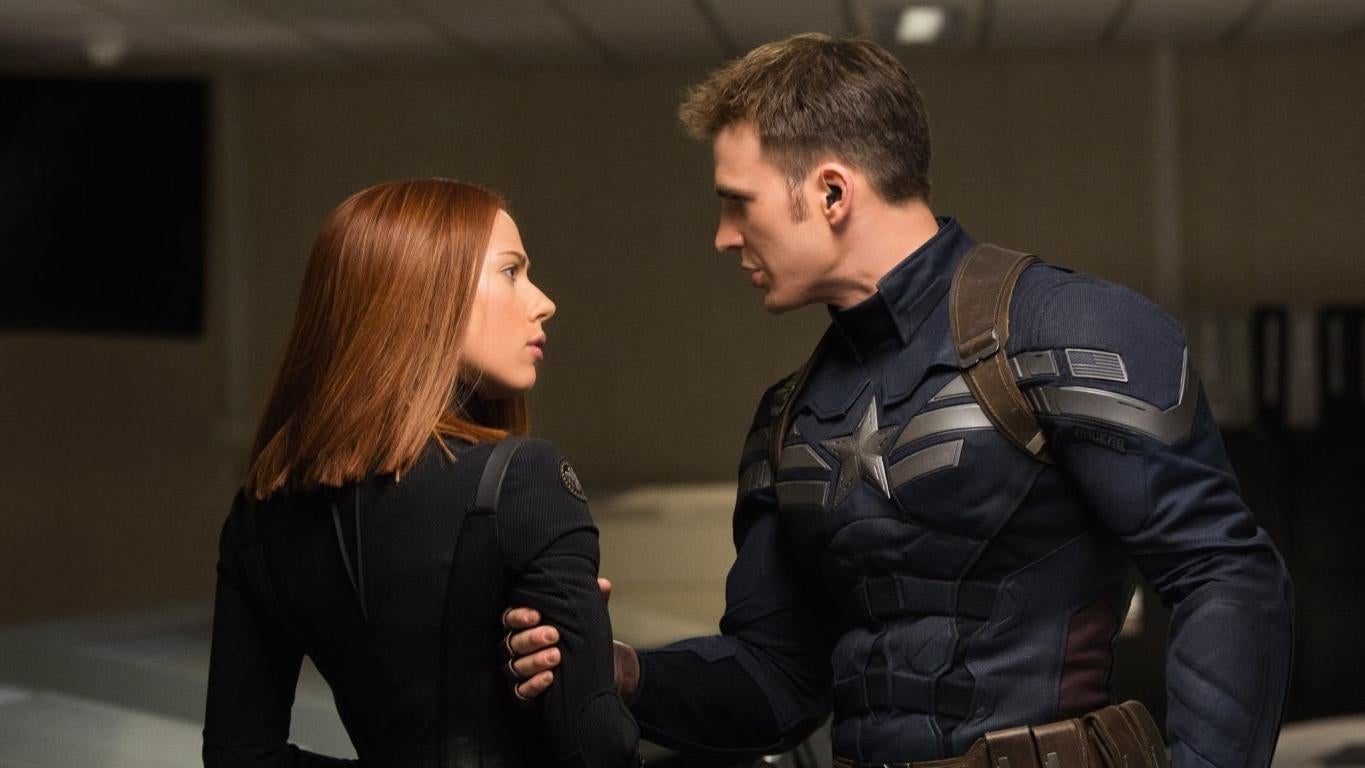 Black Widow and Captain America are teaming back up for an original Apple movie.