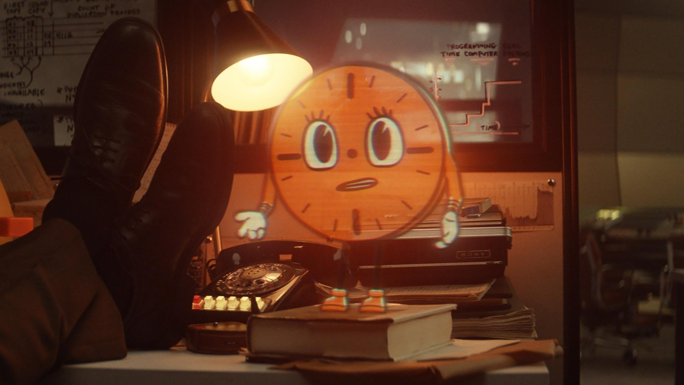 Miss MInutes had a speech all ready to go, if Loki had won a Writers Guild Award.