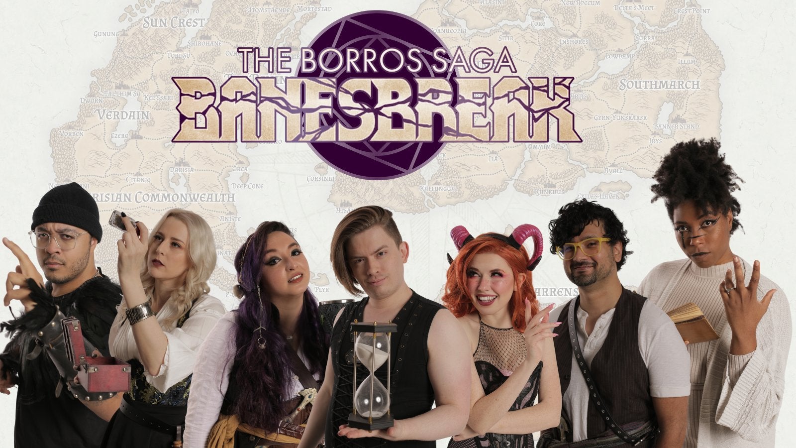 The Borros Saga: Banesbreak cast