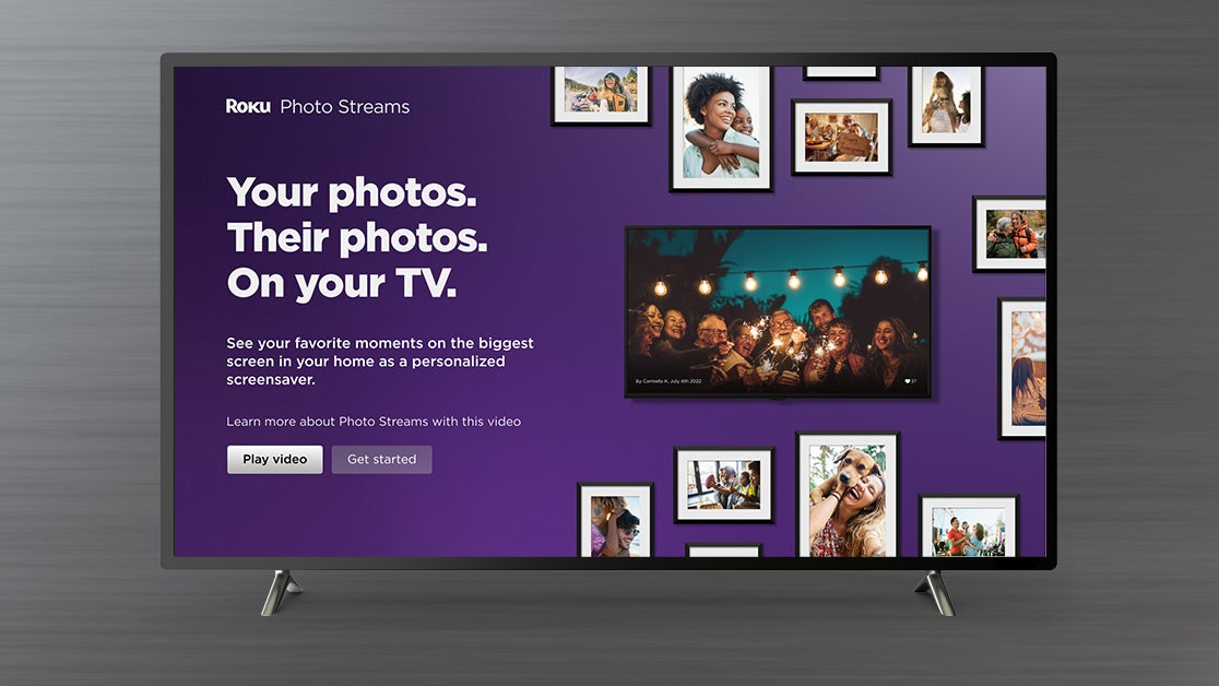 Roku OS 11 will include Photo Streams, a way to turn your Roku-enabled TV into a bonafide digital photo album.