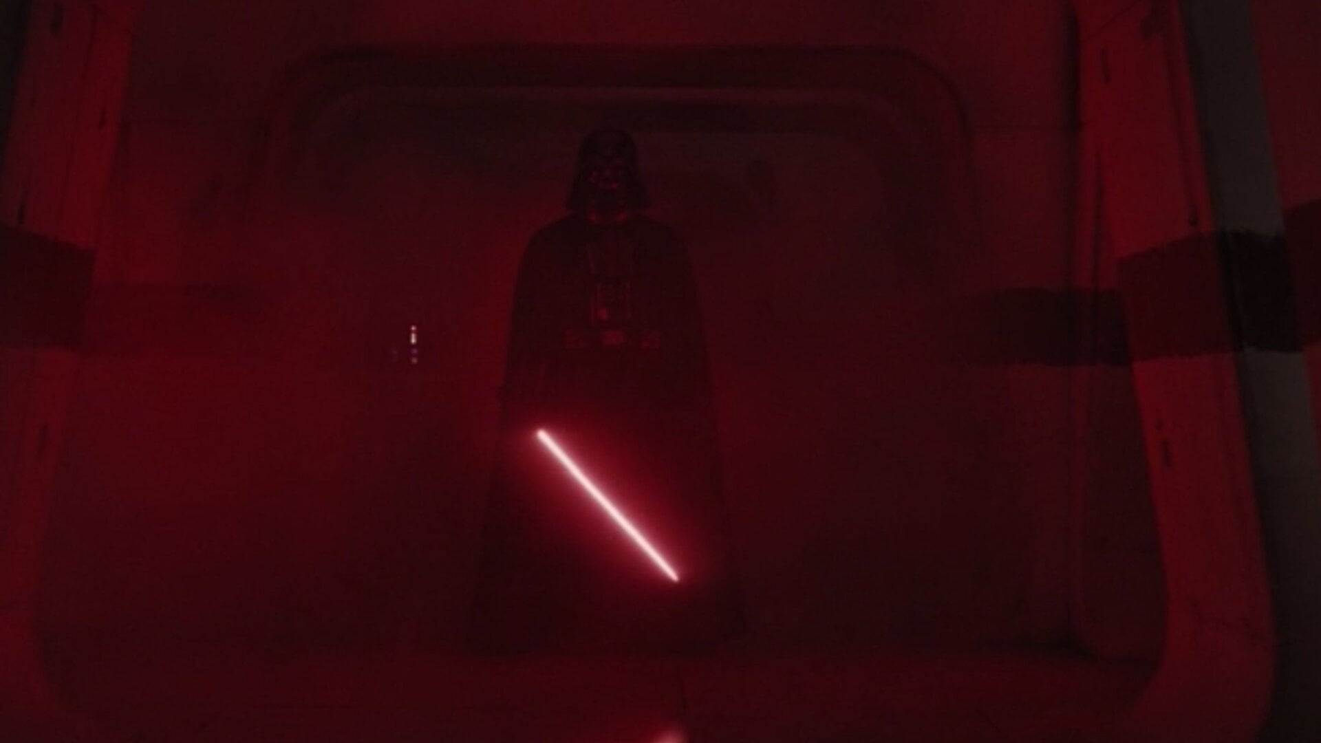 Darth Vader looking vague in Rogue One.