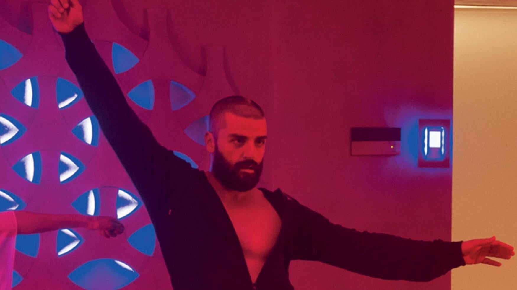 Oscar Isaac in Ex Machina.