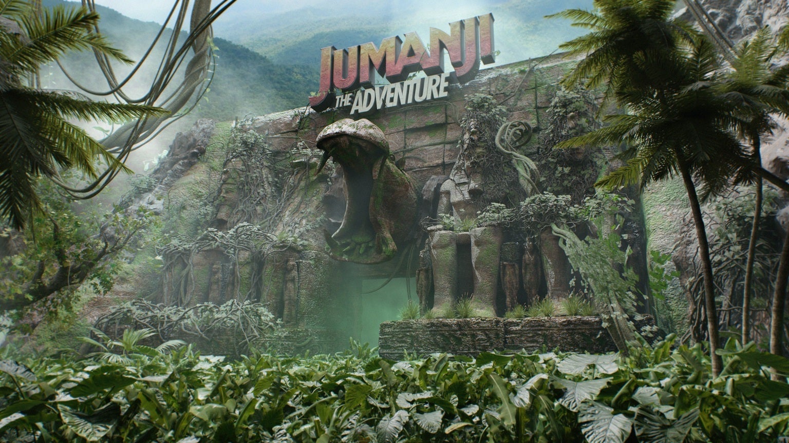 Jumanji: The Adventure, the world’s first Jumanji ride, opens next month in Italy.