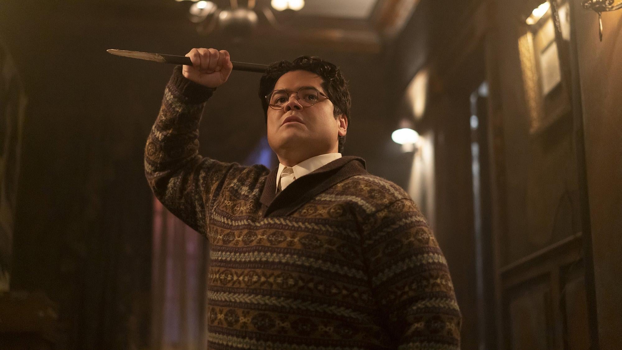 From vampire killer to DC character, Harvey Guillen has a new role.