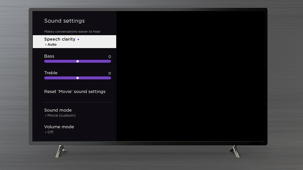 Once updated to Roku OS 11, Roku audio products will let you enhance speech in TV shows and movies.