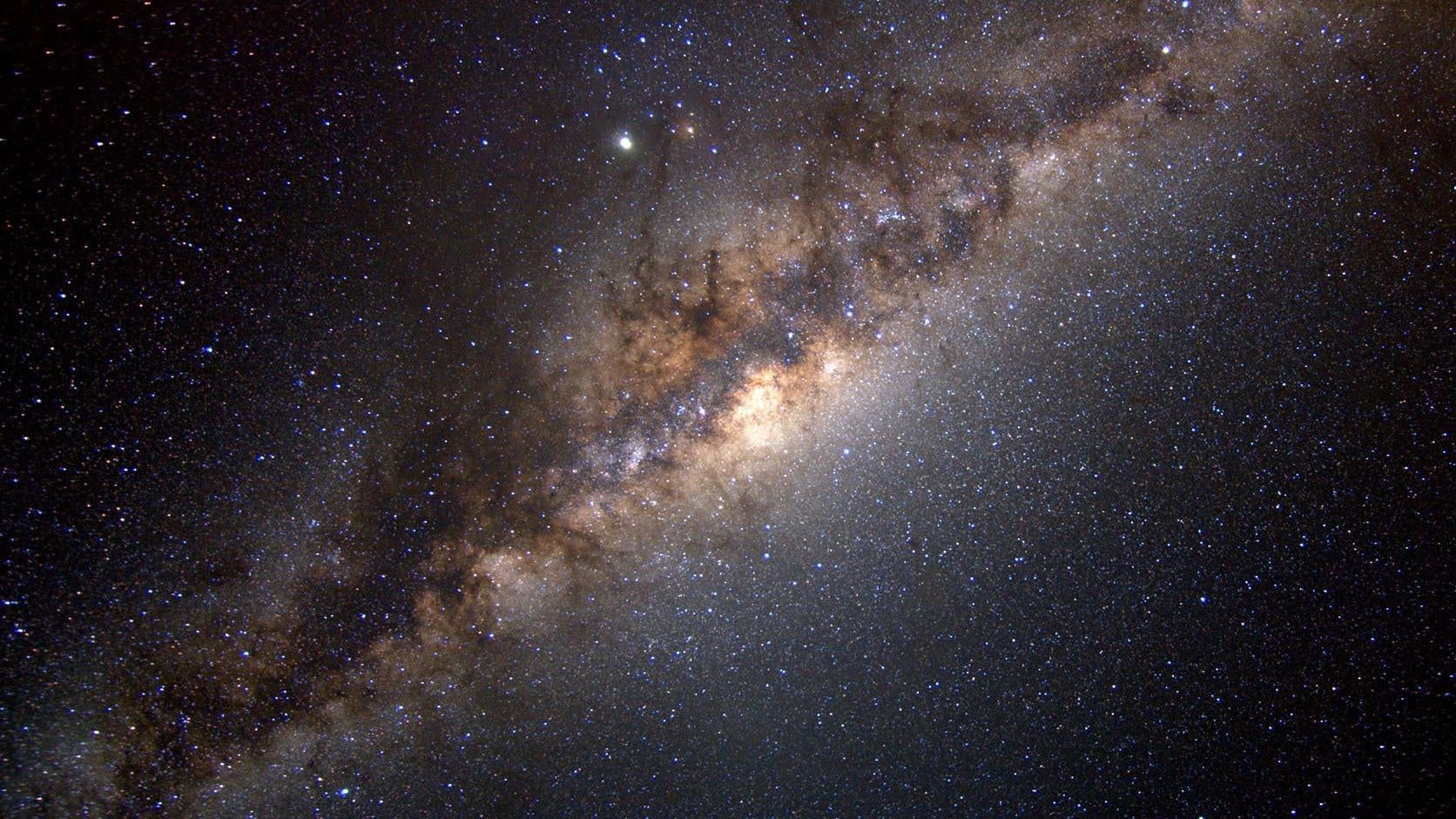A view of the Milky Way galaxy.