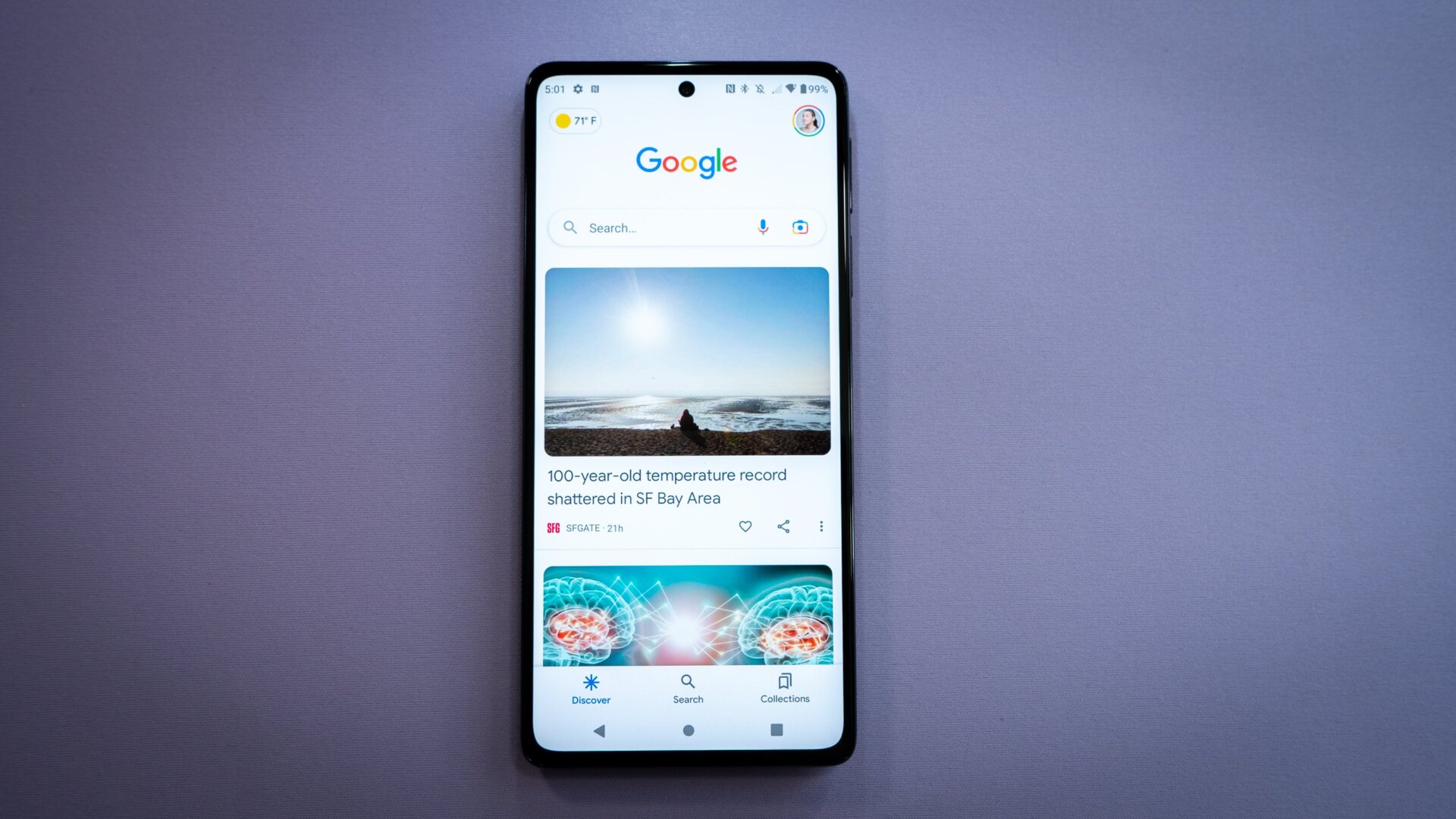 The Edge+ runs mostly stock Android, with little bits of Motorola flair interspersed in between. 