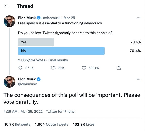 The tweets that started it all.