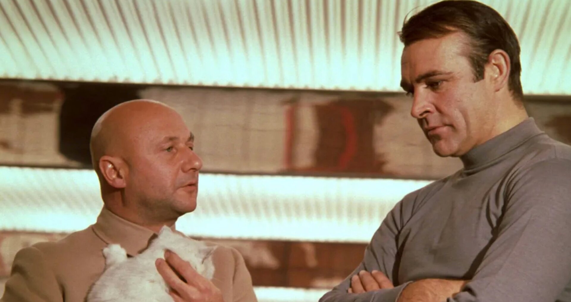Blofeld and Bond in You Only Live Twice.