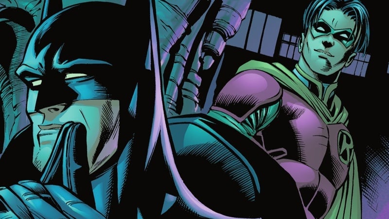 Two heroes on the precipice of making a truly terrible decision: trusting gamers.