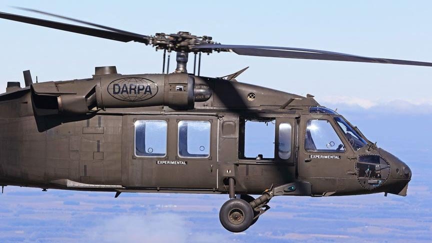 DARPA successfully flew this helicopter, sans humans.