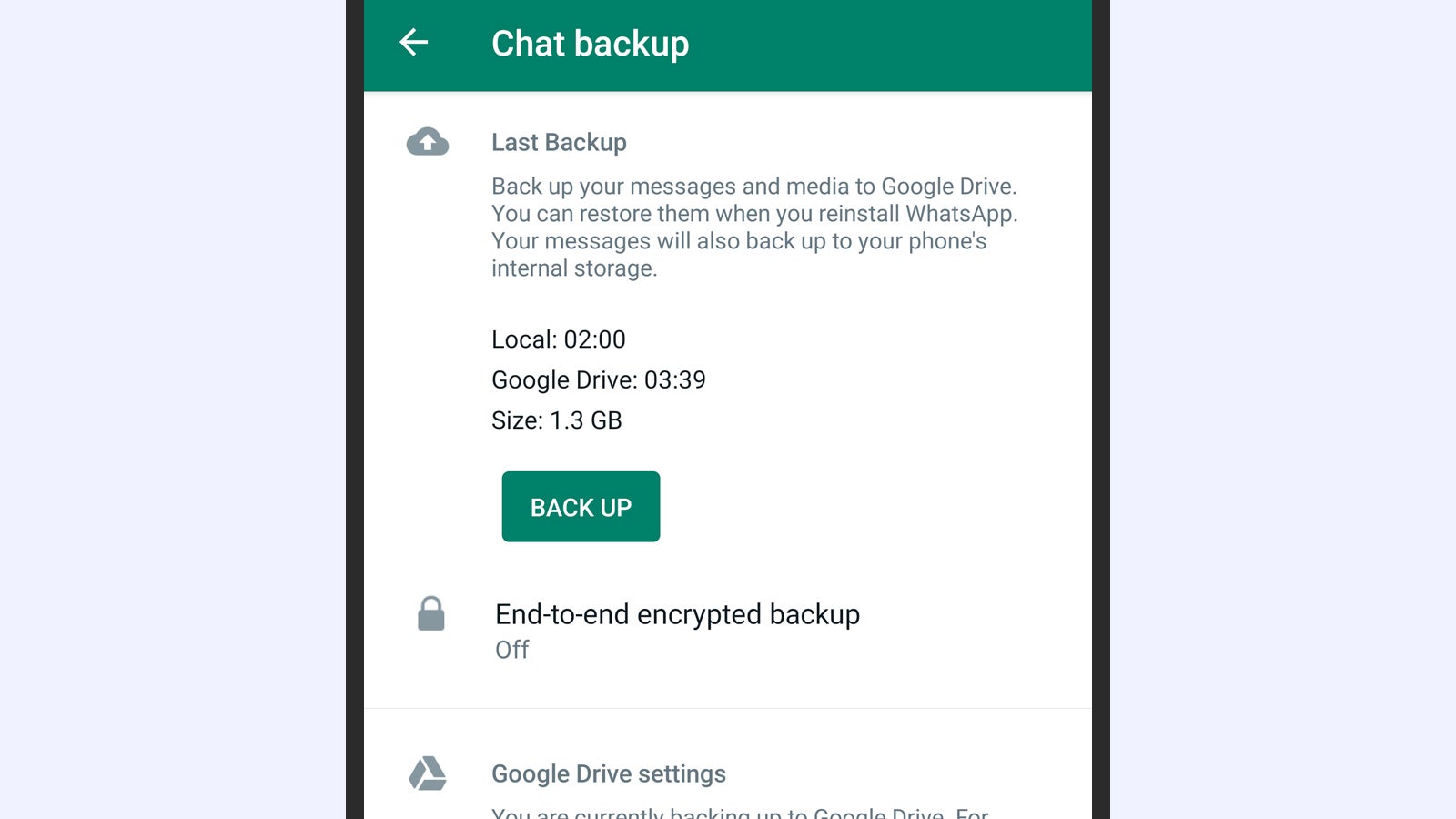 Don’t neglect your chat backups.
