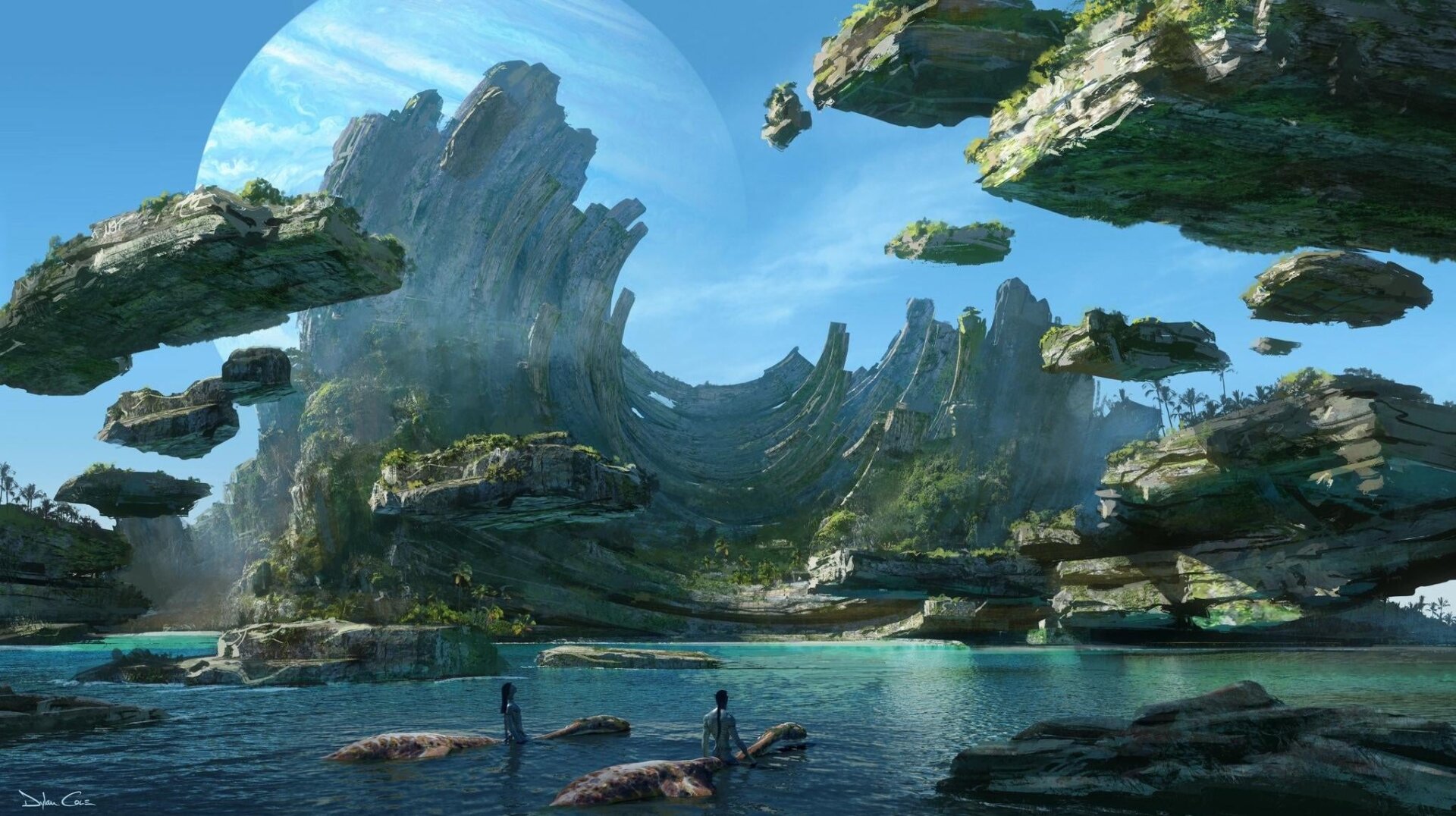 Concept art from Avatar: The Way of Water, which is out December 16.