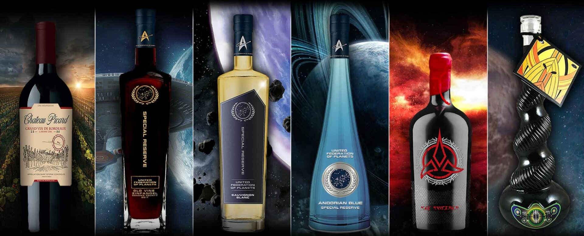 Screenshot: StarTrekWines.com