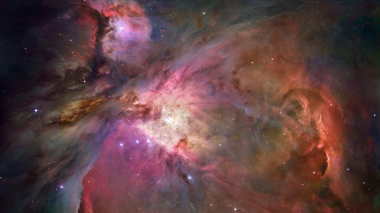 The Orion Nebula, which our solar system may have resembled some 4 billion years ago.
