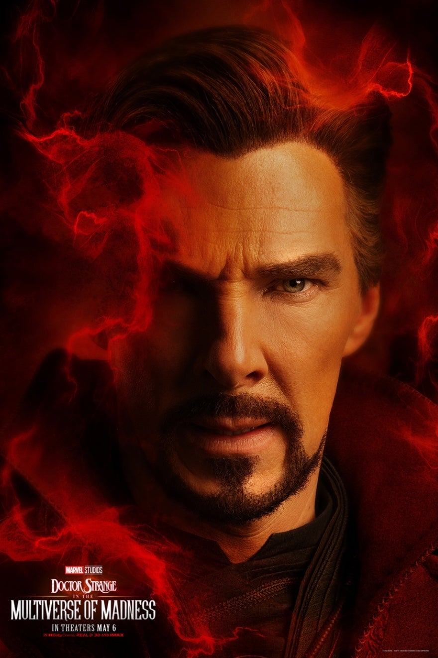 Benedict Cumberbatch as Dr. Strange.
