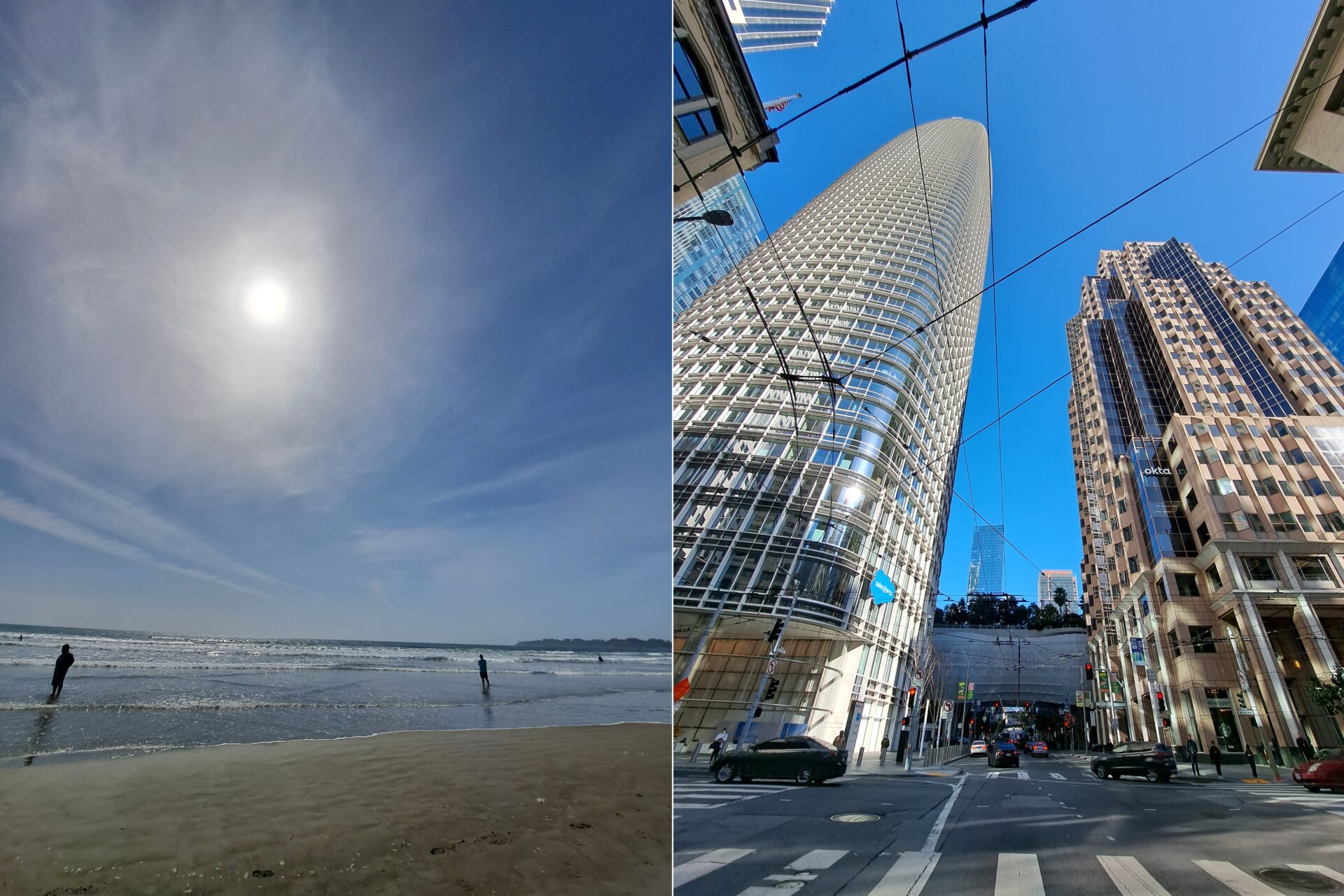 Wide-angle shots snapped with the Galaxy A53. 