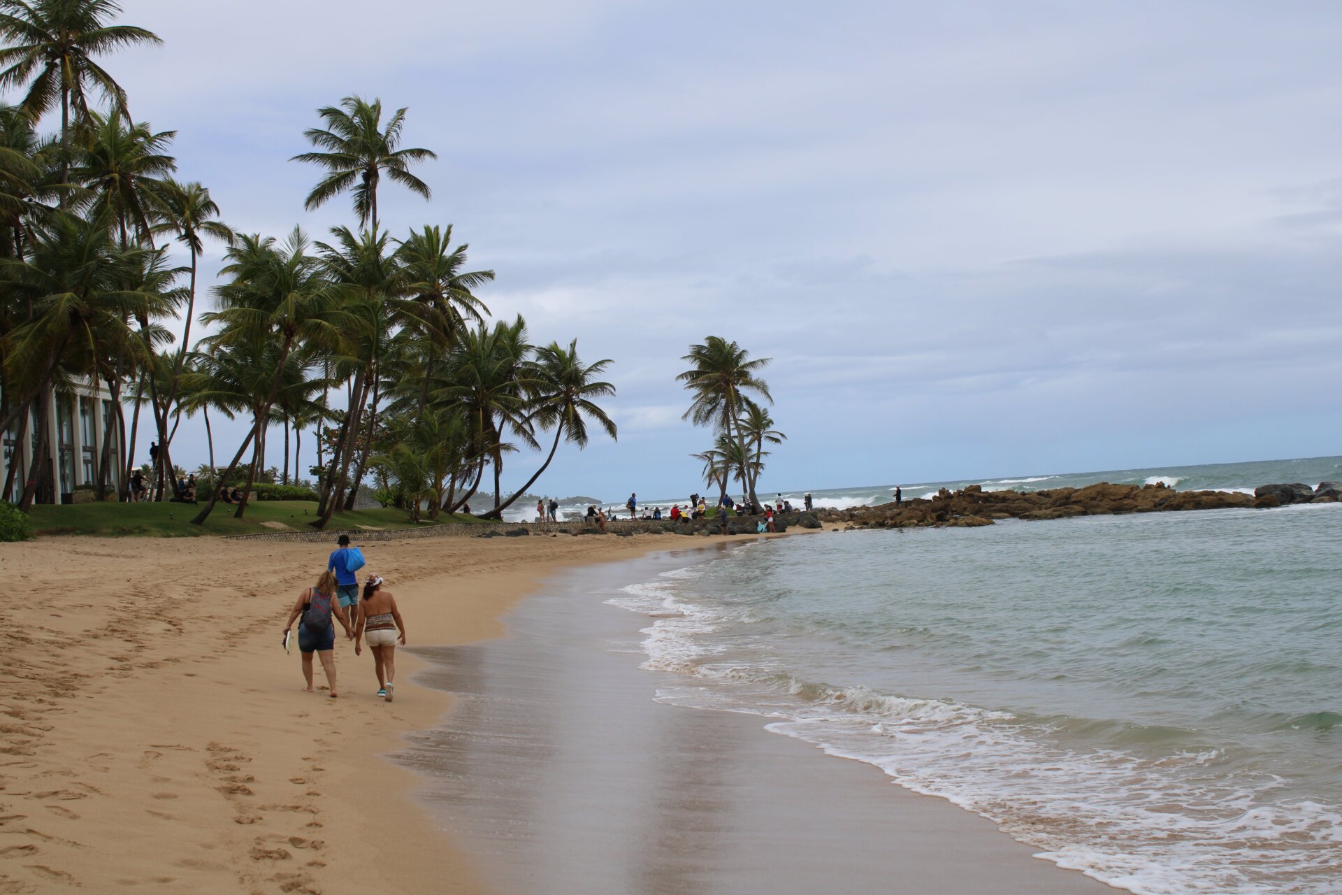 Beach in Dorado, Puerto Rico.