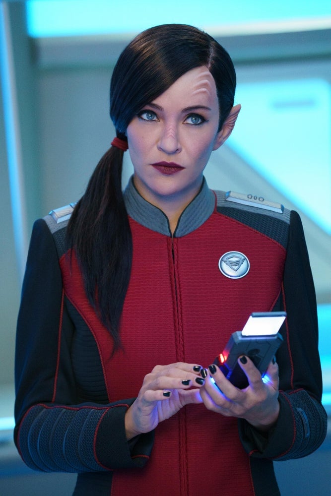 Jessica Szohr as Lt. Keyali