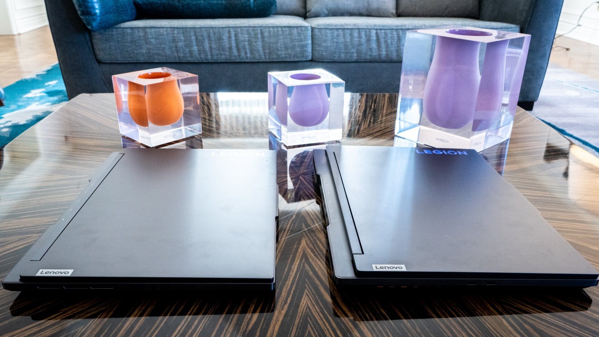 Lenovo Legion Slim 7 (left); Lenovo Legion 7 (right)