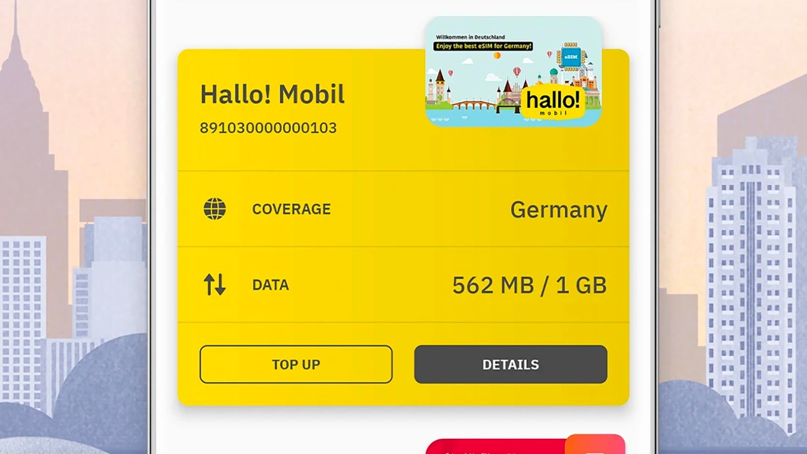 Airalo makes getting eSIMs very straightforward.