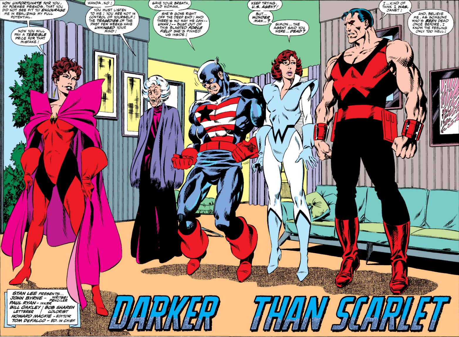 Image: John Byrne, Paul Ryan, Bill Oakley, and Bob Sharen/Marvel Comics