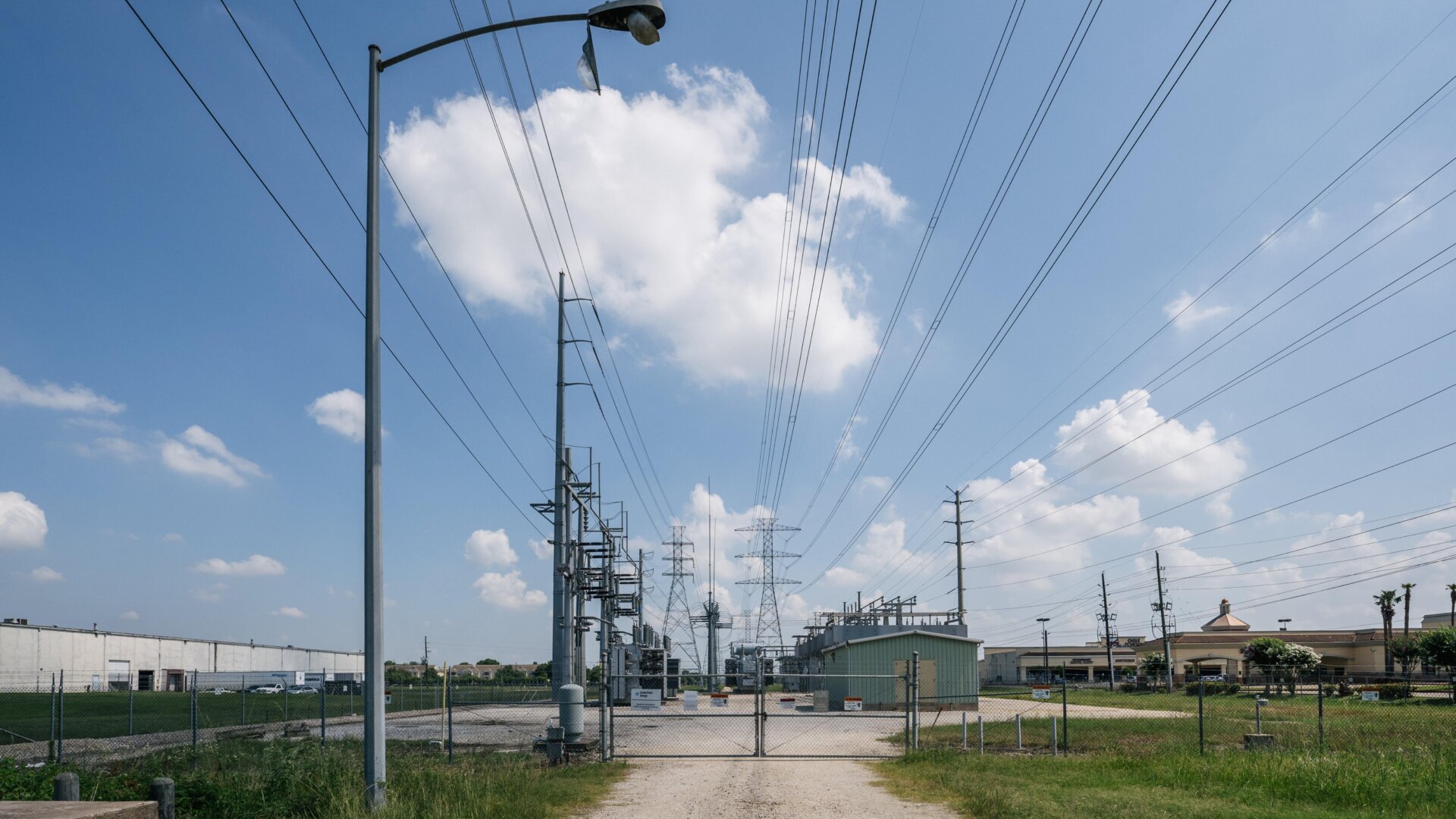 A power plant outside of Houston.