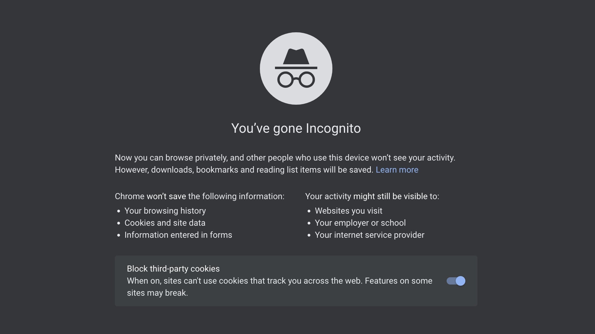 Screenshot: Google Chrome
