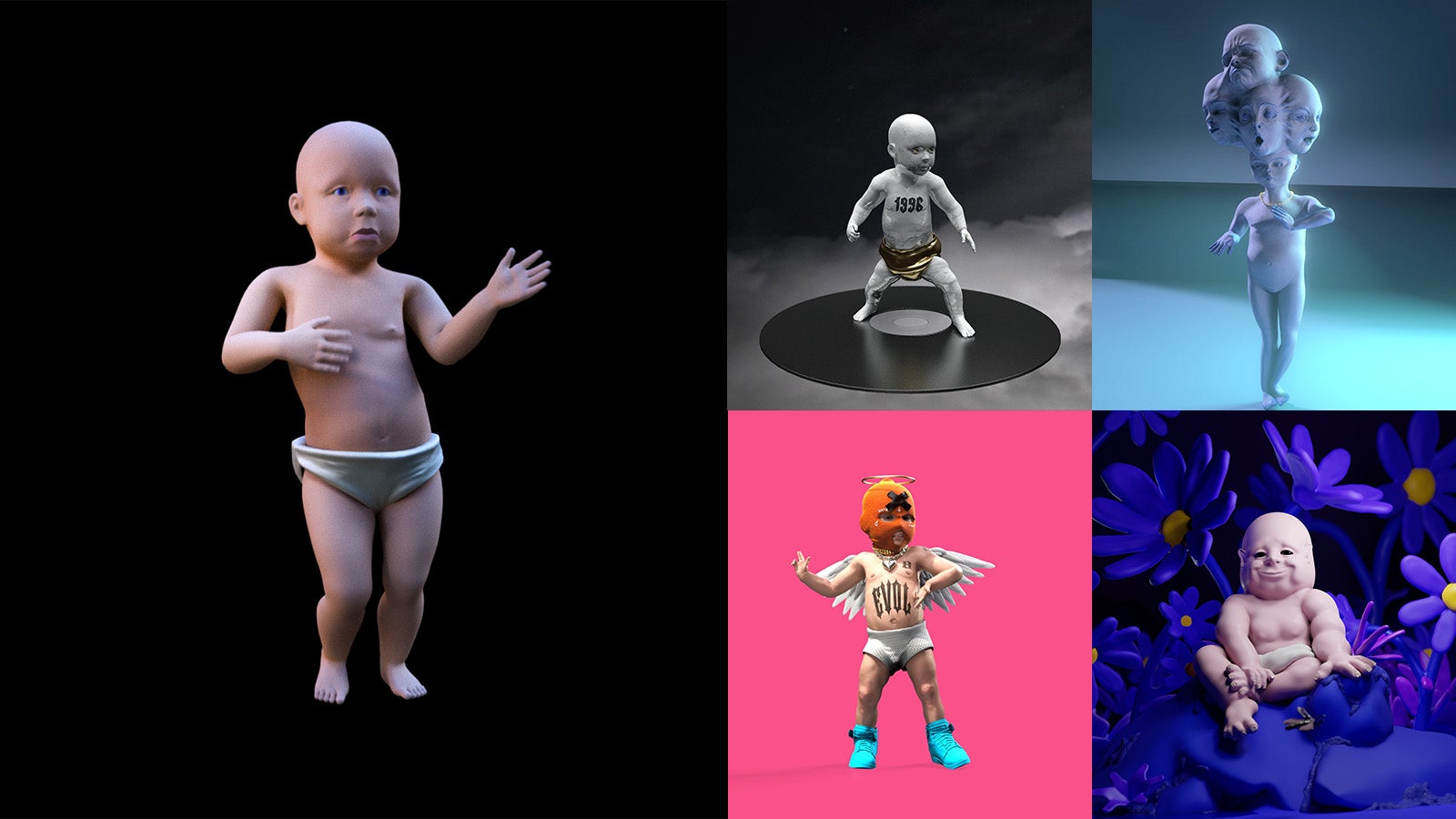 The Dancing Baby NFT is part of a larger collection featuring different versions of the meme.