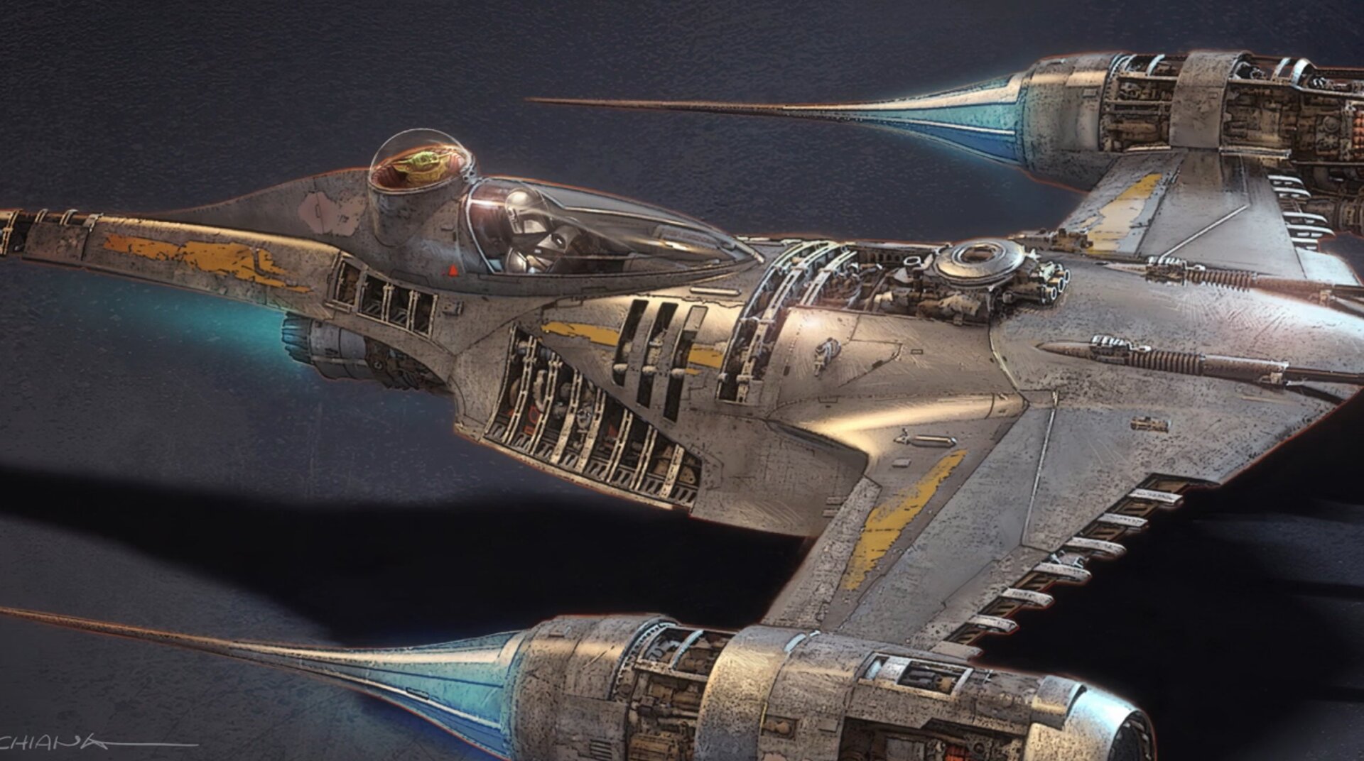 Concept art by Doug Chiang