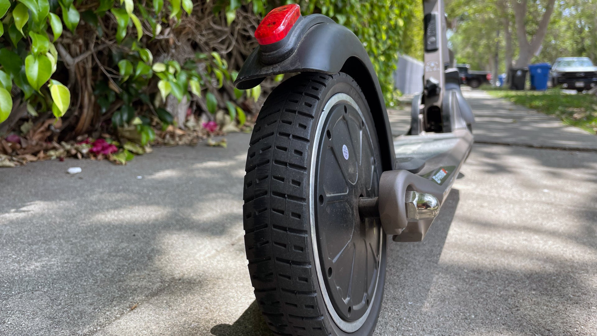 Two options for braking is better than one. 