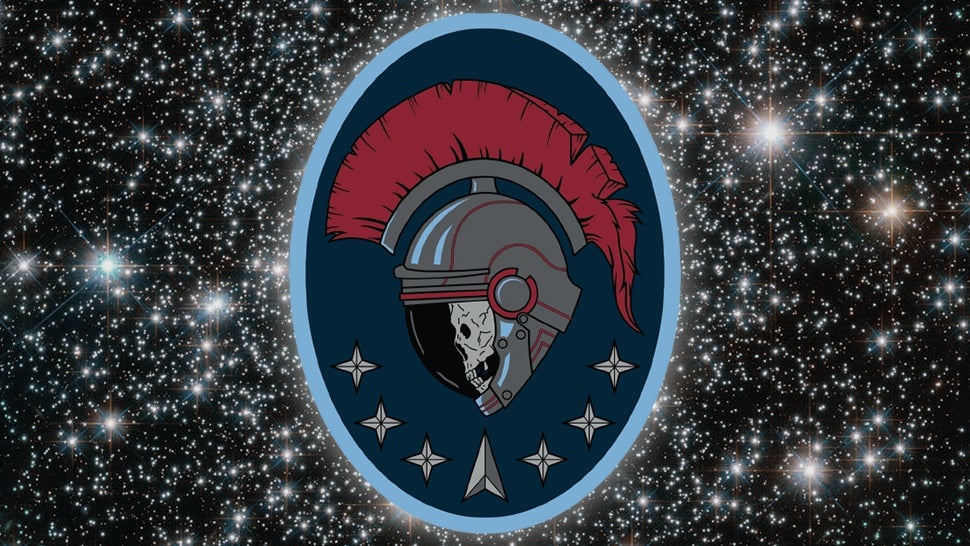 Emblem of Space Delta 1's 533rd Training Squadron