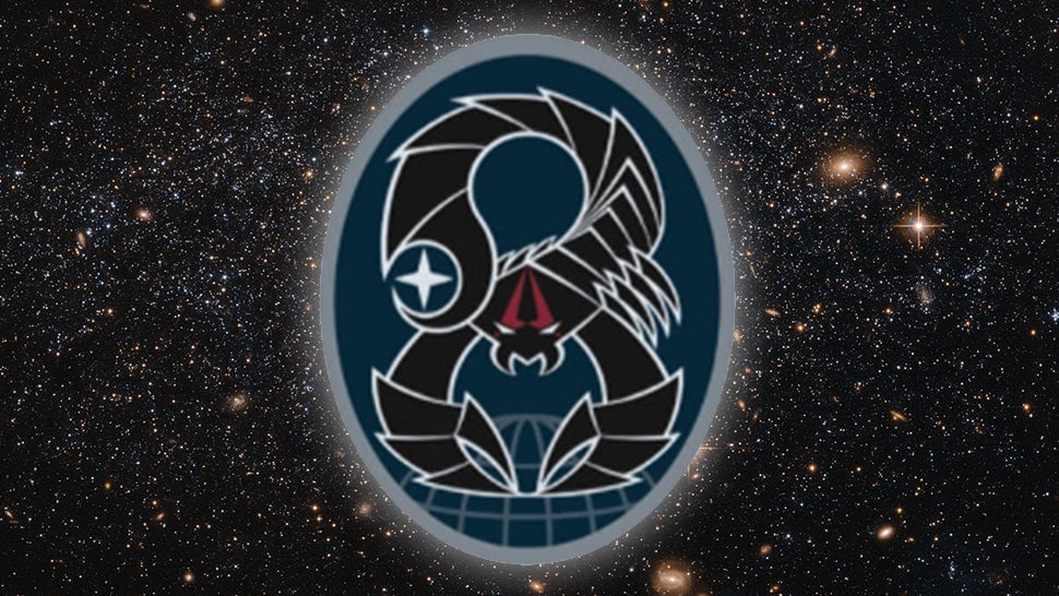 Emblem of Space Delta 8's 8th Combat Training Squadron