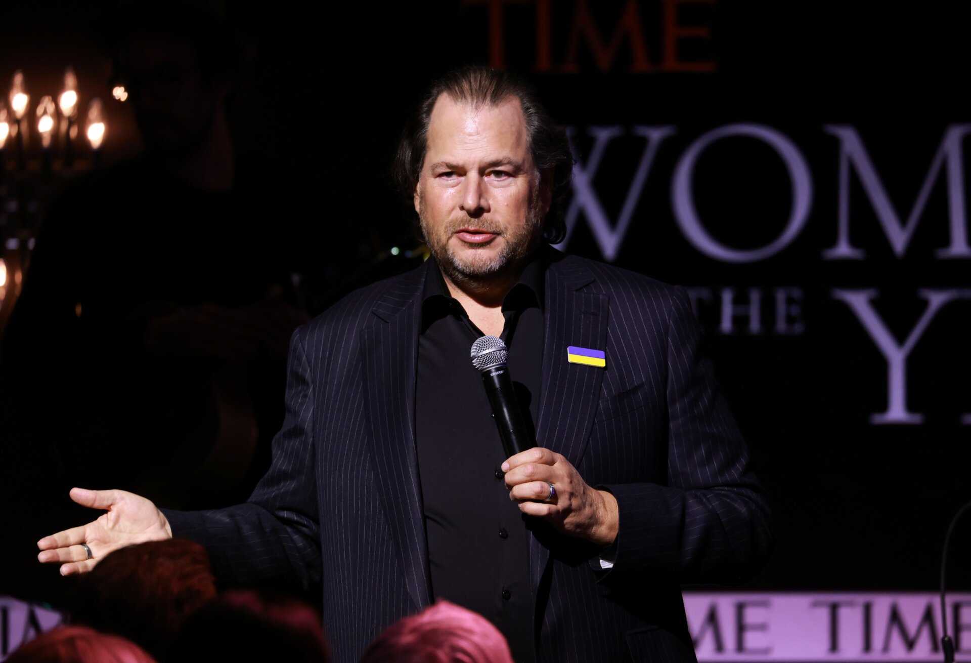 Salesforce co-CEO Marc Benioff is not known for staying quiet on the most pressing issues of the day.