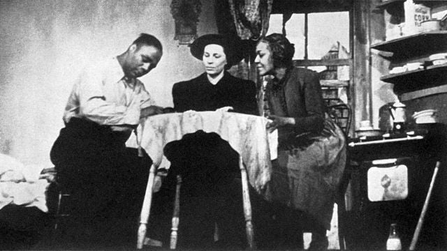 Promotional still for the original Broadway production of Native Son. 