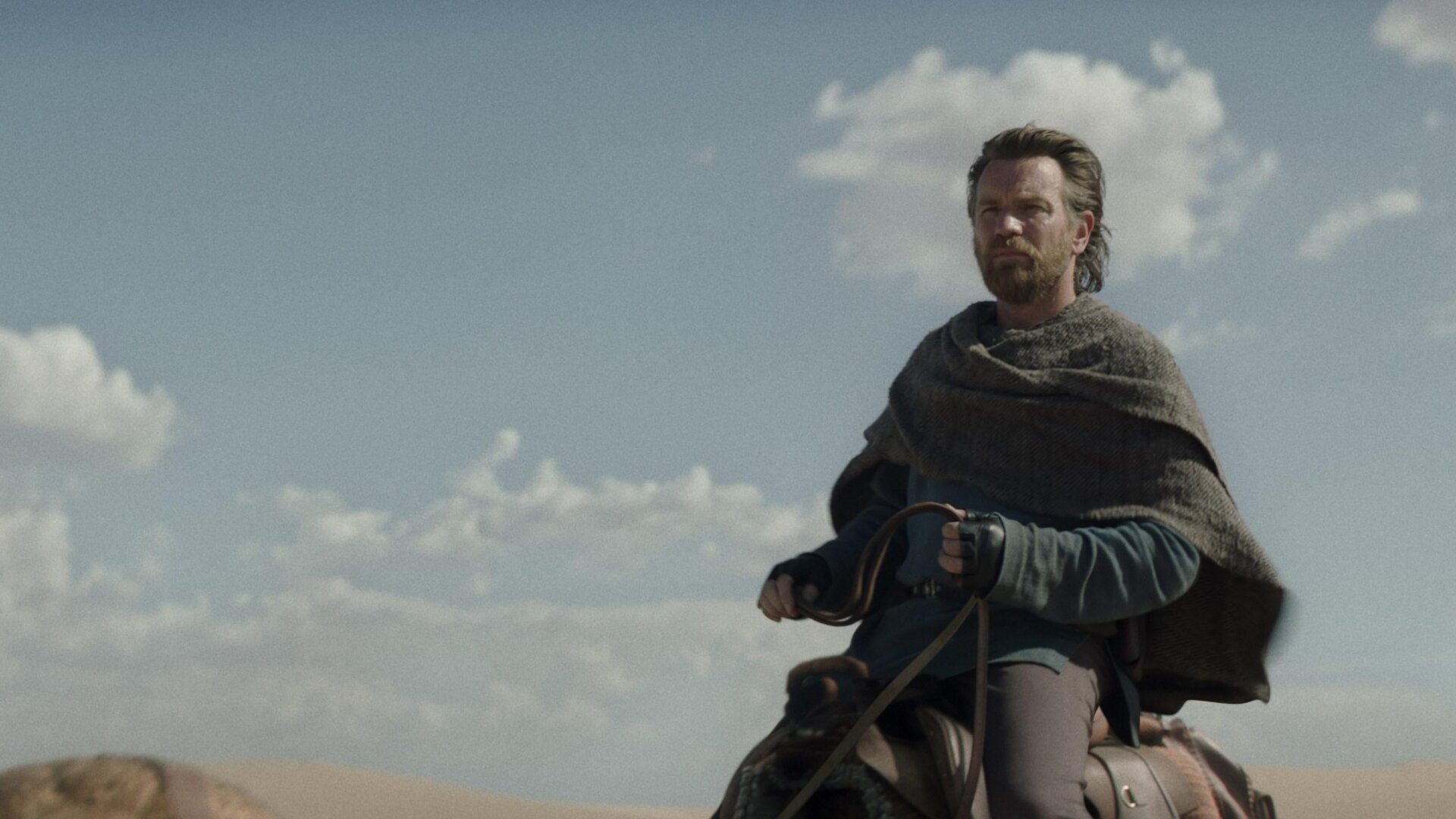 Obi-Wan, just riding.