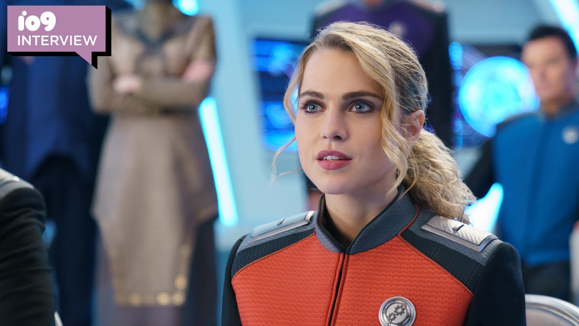 Charly (Anne Winters) preps for action.
