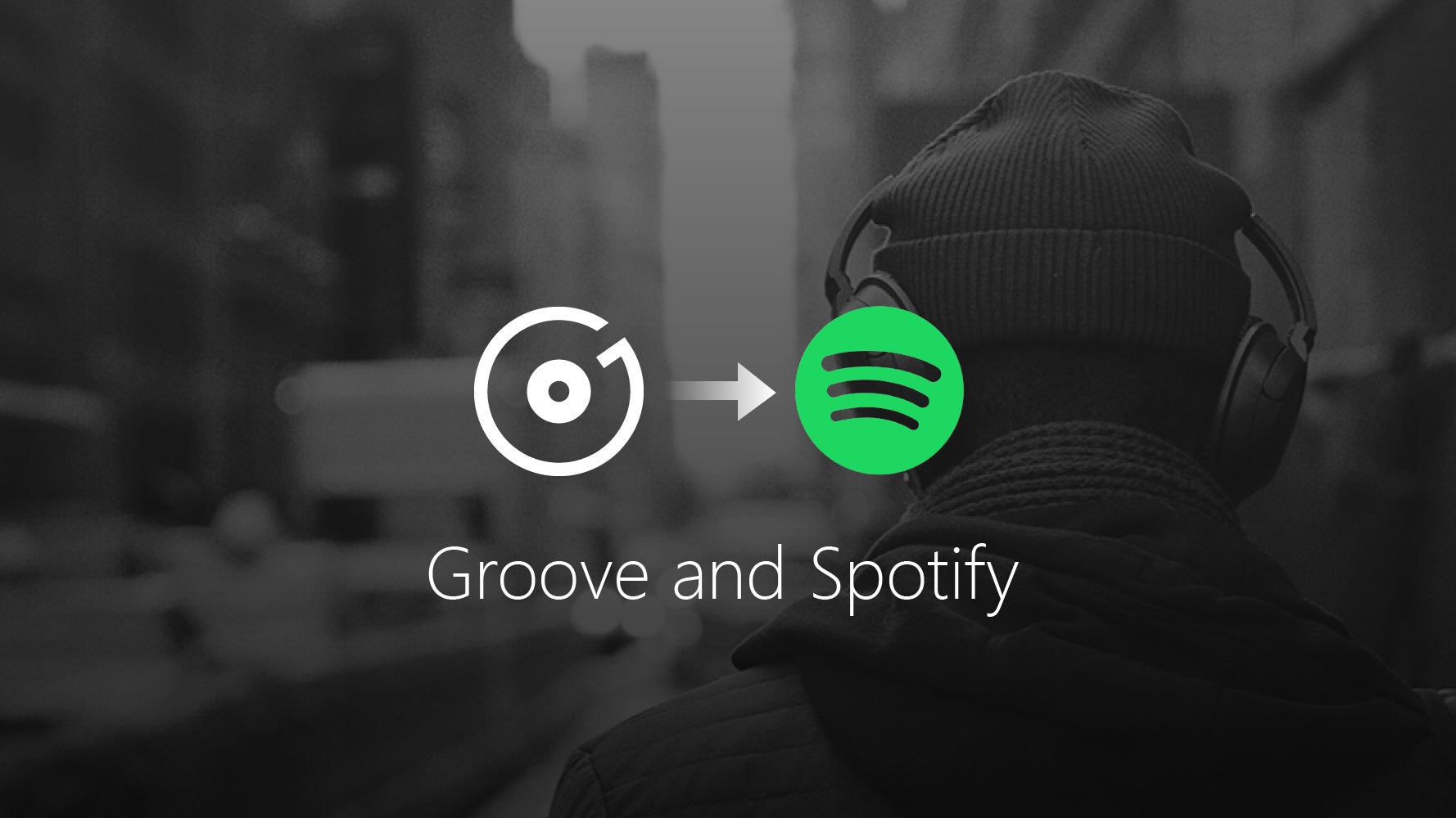 Groove would redirect to Spotify
