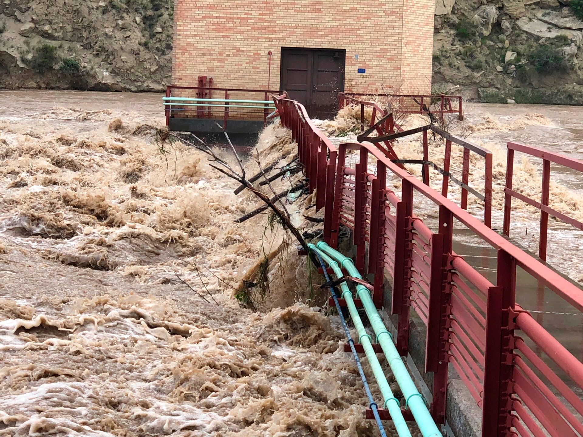Further impacts are still accruing. The City of Billings, Montana was forced to shut down its water treatment plant on Wednesday because of the flooding. The approximately 110,000 people living there are currently without drinking water. 