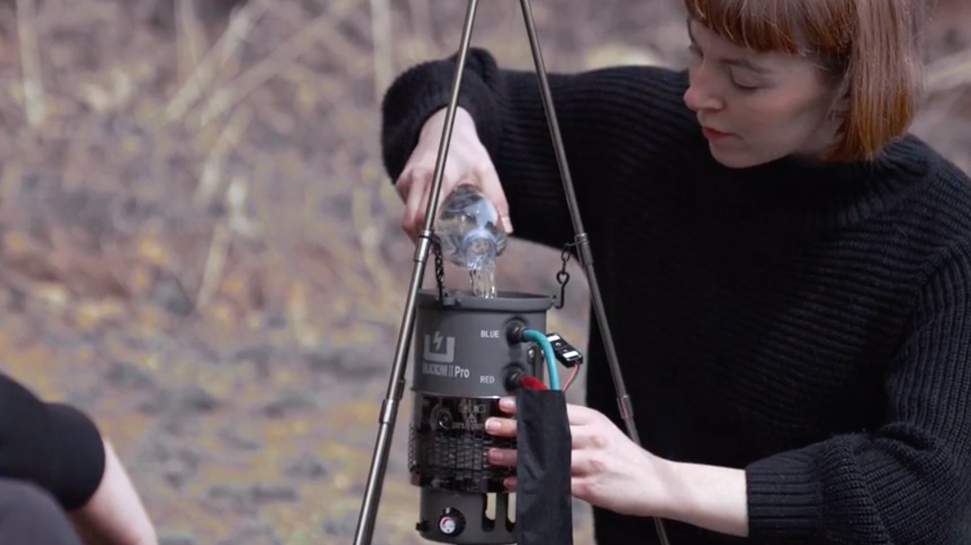 A single bottle of water is all that’s needed to keep the BLACKCAN Ⅱ Pro running, but you’ll probably want to stick to the clean bottled stuff to reduce the risk of mould growing in the mattress.