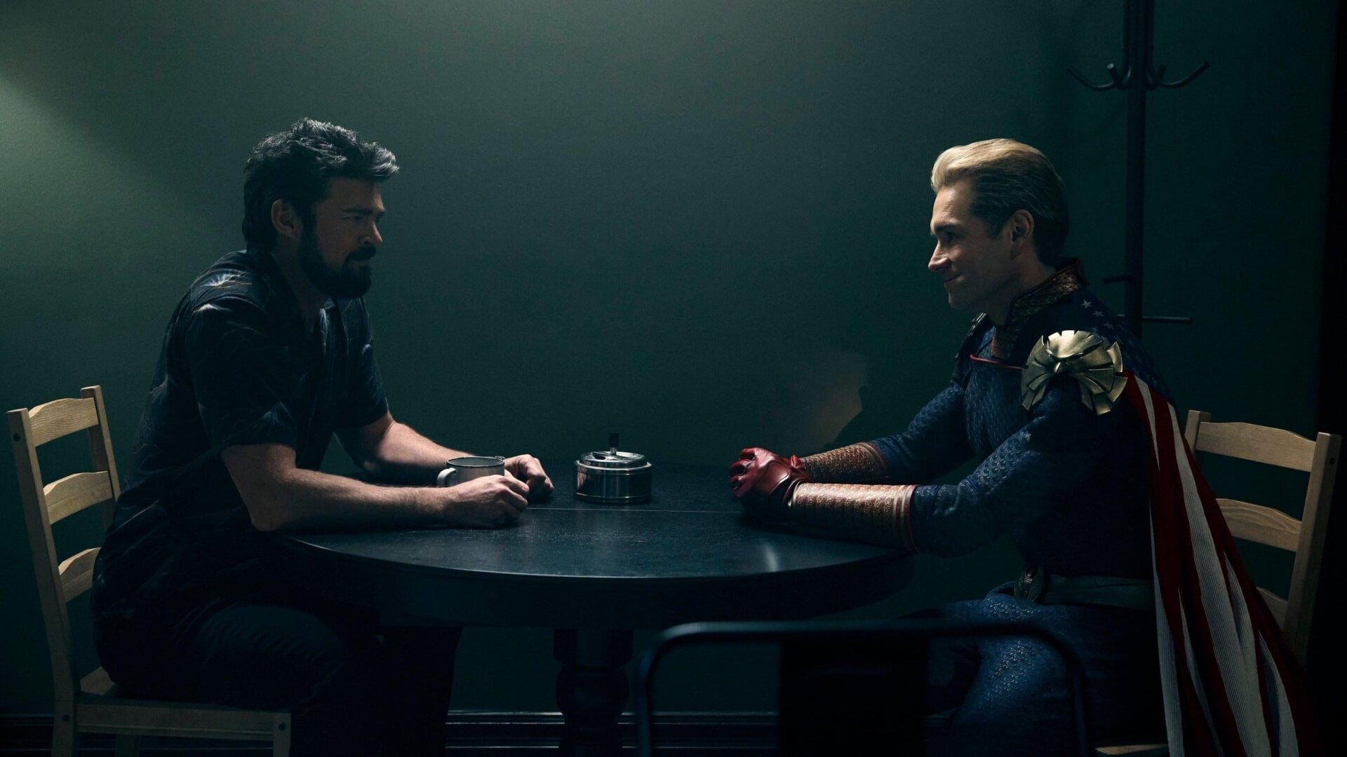 Guess who’s the villain? SURPRISE! They both are! We love to see men be bad!!!