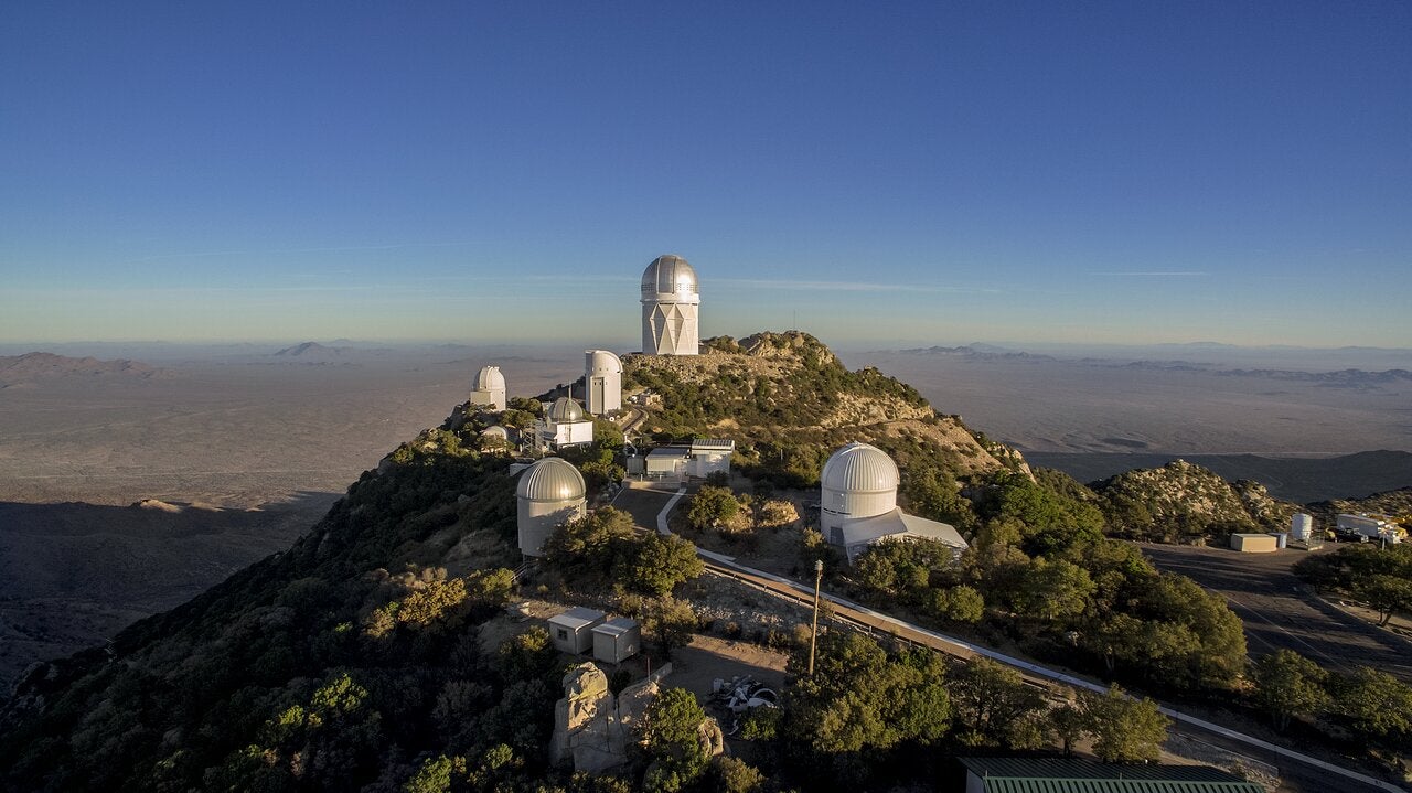 Kitt Peak National Observatory has been studying the night sky since 1958.