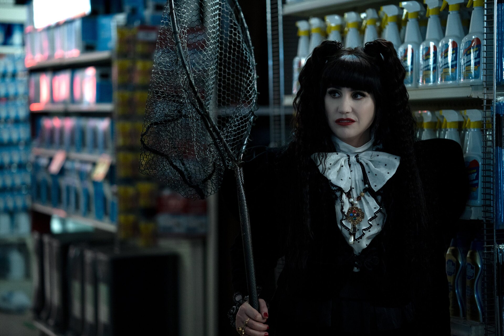 The documentary crew has filmed it all at this point, including a supernatural chase scene in a big-box store.