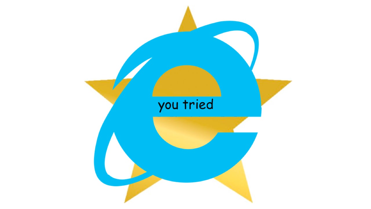 The award best fitting Internet Explorer