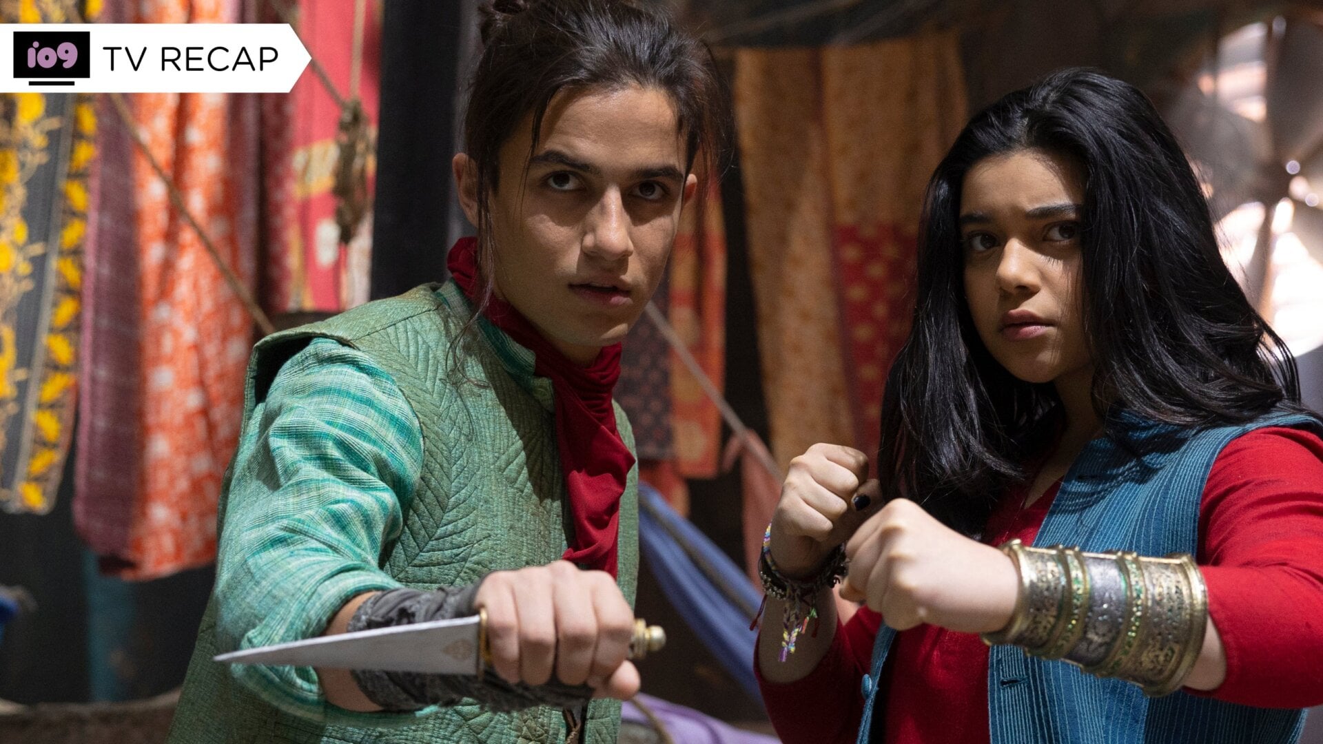 The Red Dagger and Ms. Marvel team up.