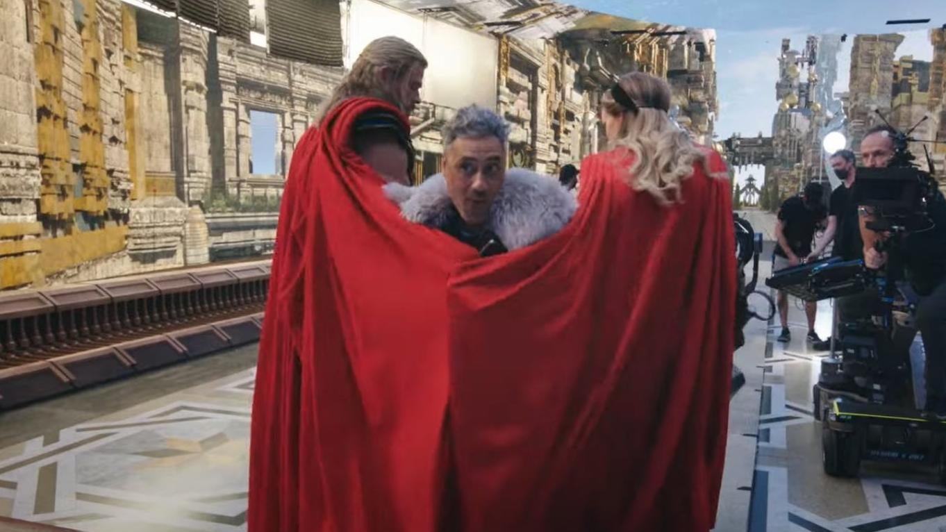 Taika and two Thors.