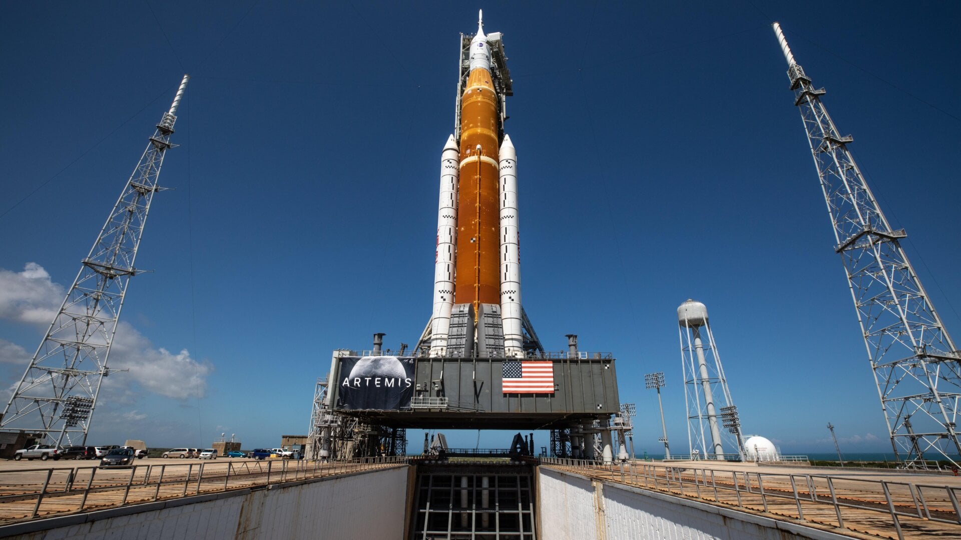 NASA’s Space Launch System rocket is still awaiting final testing before it launches as part of the Artemis I mission.
